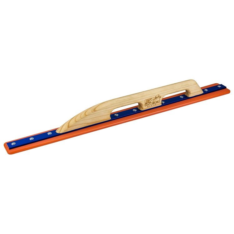 36" Orange Thunder™ with KO-20™ Technology Tapered Darby with 2-Hole Wood Grip - DRP Tools