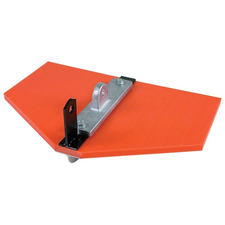 8"x 12" 1-1/2"D 1/4"R Orange Thunder® with KO-20™ Technology Angle Groover - DRP Tools