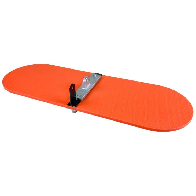 8"x 24" 1-1/2"D 1/4"R Orange Thunder® with KO-20™ Technology Round End Groover - DRP Tools