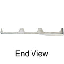 24" x 8" Multi - Trac Bull Float Groover with Knucklehead® II Bracket - 1" Spacing - DRP Tools