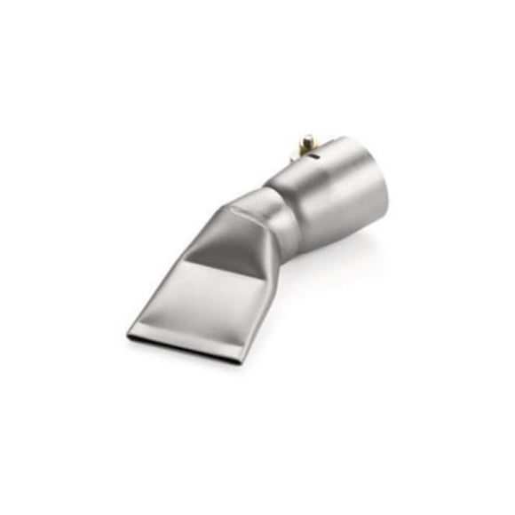 40mm 60 degree stainless steel wide slot nozzle for Leister TRIAC