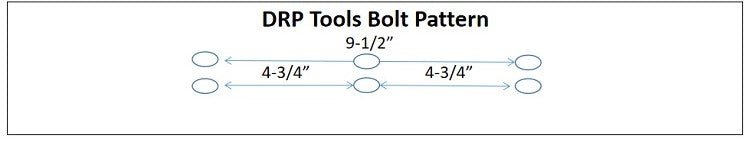 8" x 14" ProForm® Ultra Blue Combination Power Trowel Blade 4 - Pack - DRP Tools