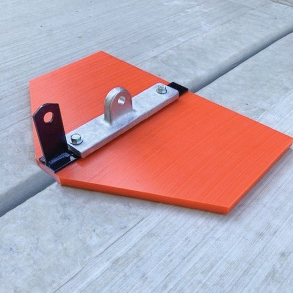 8"x 12" 1"D 1/4"R Orange Thunder® with KO - 20™ Technology Angle Groover - DRP Tools
