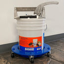 Kraft Tile Grout Bucket Dolly with 5 Castors - DRP Tools