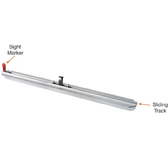 Kraft Tool 60" x 4" Straight Arrow Groover with 1-3/4" Deep Bit - DRP Tools