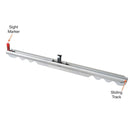 Kraft Tool 60" x 4" Straight Arrow Serrated Groover with 1-1/4" Deep Bit - DRP Tools