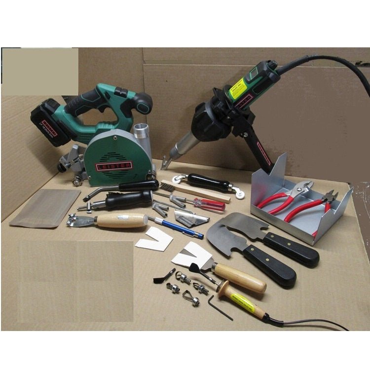 Leister AT Professional Vinyl Welder Kit w/Groover and EasyFloor - DRP Tools