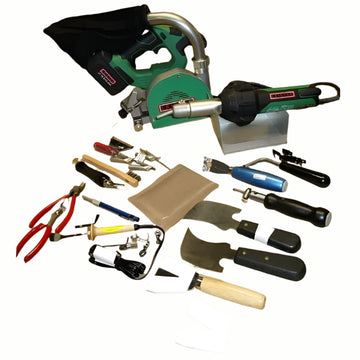 Leister ST Professional Vinyl Welder Kit w/Groover and EasyFloor - DRP Tools
