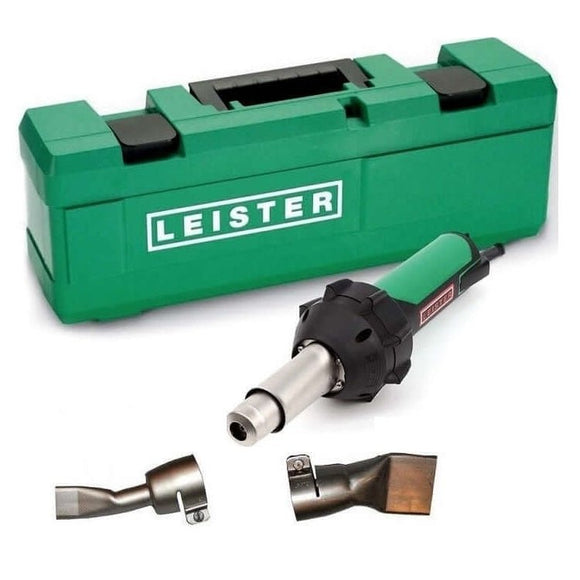 Leister Triac ST 141.228 Hot Air Welder w/ 3/4, 1-1/2 Nozzle, and Case Kit - DRP Tools