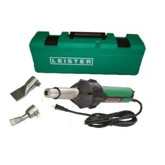 Leister Triac ST 141.228 Hot Air Welder w/ 3/4, 1-1/2 Nozzle, and Case Kit - DRP Tools