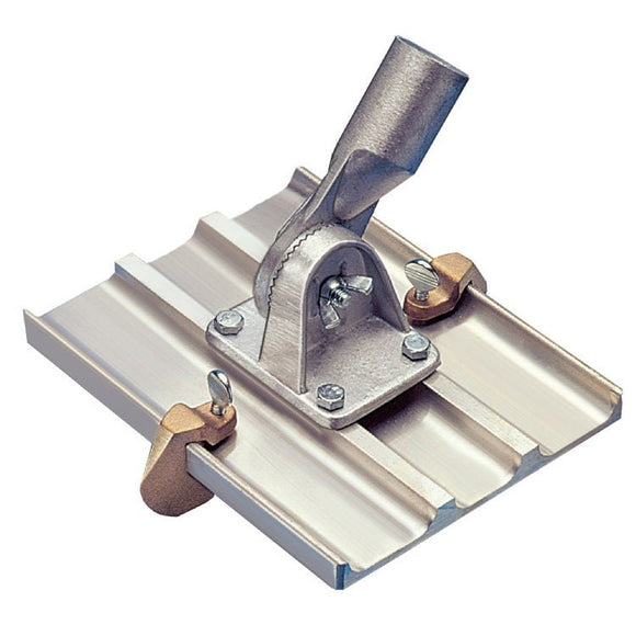 Magnesium Jumbo Paver’s Groover – 8" x 8", 1" Bit with Threaded Handle Socket (CC859) - DRP Tools