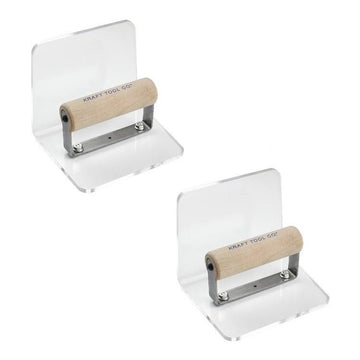 Plastic Inside Cove Step Tool 1/2" Radius with Wood Handle – Box of 2 - DRP Tools