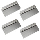 Power Trowel Blades 24" Whiteman Combination (Metric) 4-3/4" x 9" 4-PK