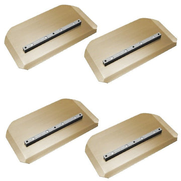 Power Trowel Blades 36" Combination Gold 8" x 14" 4-PK
