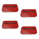 Power Trowel Blades 36" Combination Orange Thunder 8" x 14" 4-PK