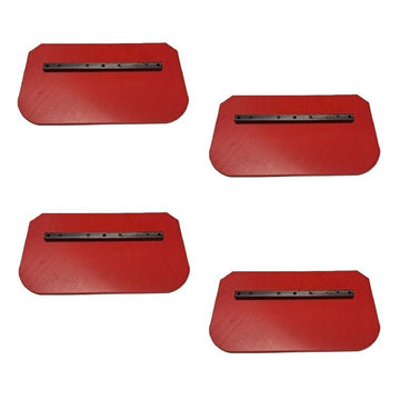 Power Trowel Blades 36" Combination Orange Thunder 8" x 14" 4-PK