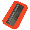 Power Trowel Blades 36" Combination Orange Thunder Steel-Backed Poly 8" x 14" 4-PK