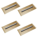 Power Trowel Blades 36" Finish Gold 6" x 14" 4-PK