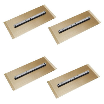 Power Trowel Blades 36" Finish Gold 6" x 14" 4-PK
