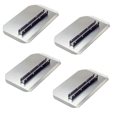 Power Trowel Blades 36" Master Combination Channel Mount 8" x 14" 4-PK