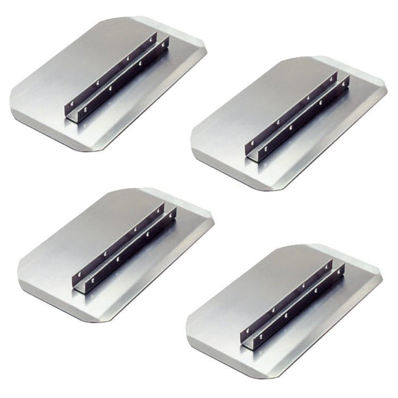 Power Trowel Blades 36" Master Combination Channel Mount 8" x 14" 4-PK