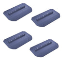 Power Trowel Blades 36" Superior & Husqvarna Combination Blue 8" x 12-1/2" 4-PK