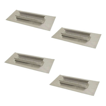 Power Trowel Blades 44-48" Edco Finish 6" x 18" 4-PK