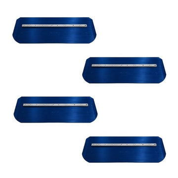 Power Trowel Blades 46" Combination Blue 8" x 18" 4-PK