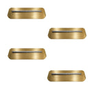Power Trowel Blades 46" Combination Gold 8" x 18" 4-PK