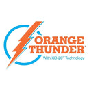 Power Trowel Blades 46" Combination Orange Thunder Steel-Backed Poly 8" x 18" 4-PK