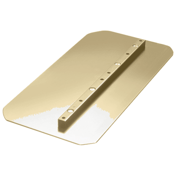 Power Trowel Blades 46" Combination Rounded Corners Gold 8" x 18" 4 - PK - DRP Tools