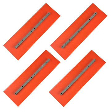 Power Trowel Blades 46" Finish Orange Thunder 6" x 18" 4-PK