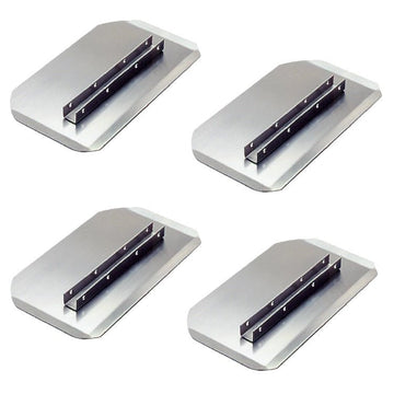 Power Trowel Blades 46" Master Combination Channel Mount 8" x 18" 4-PK