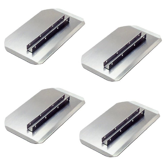 Power Trowel Blades 46" Master Combination Channel Mount 8" x 18" 4-PK