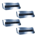 Power Trowel Blades 46" Master Combination Channel Mount Off Set Blue 8" x 18" 4-PK