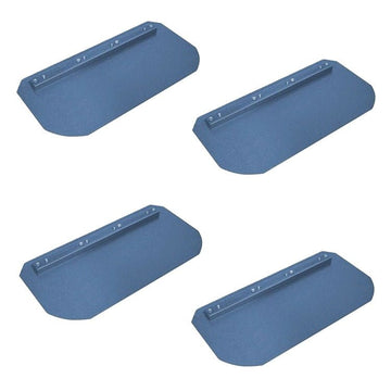 Power Trowel Blades 48" Superior / Husqvarna Combination Blue 8" x 18" 4-PK