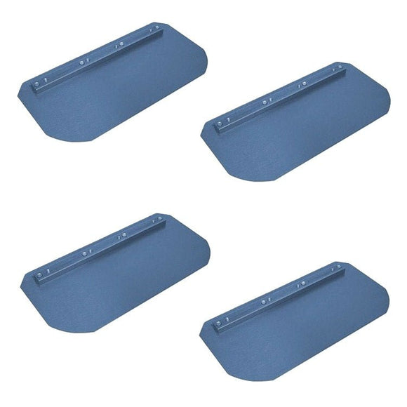 Power Trowel Blades 48" Superior / Husqvarna Combination Blue 8" x 18" 4-PK