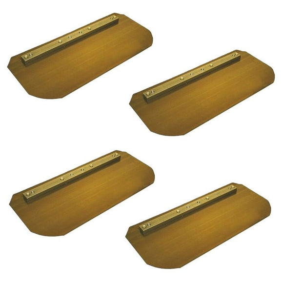 Power Trowel Blades 48" Superior / Husqvarna Combination Gold 8" x 18" 4-PK