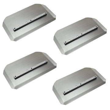 Power Trowel Blades 8" x 16" MultiQuip Whiteman Combination 4PK