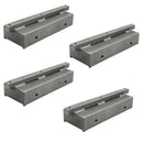 Power Trowel Stone Attachment Holder w/ Stones For Under 36" Machine 4-PK