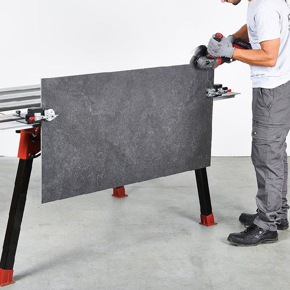 Raimondi Bigfoot Vertical Tile Clamps – Edge Work Support for Large Format Tile - DRP Tools