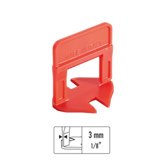 Raimondi Tile Leveling Clip HD 1/8" Box of 2200 - DRP Tools