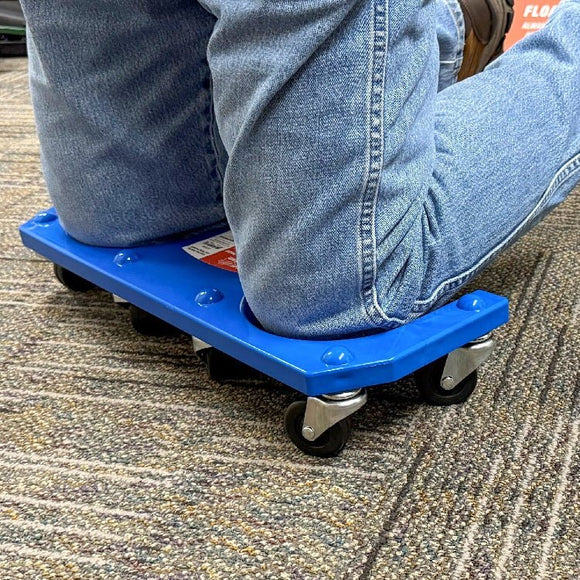 Rolling Kneepads with Eight 2" Swivel Caster Wheels - DRP Tools