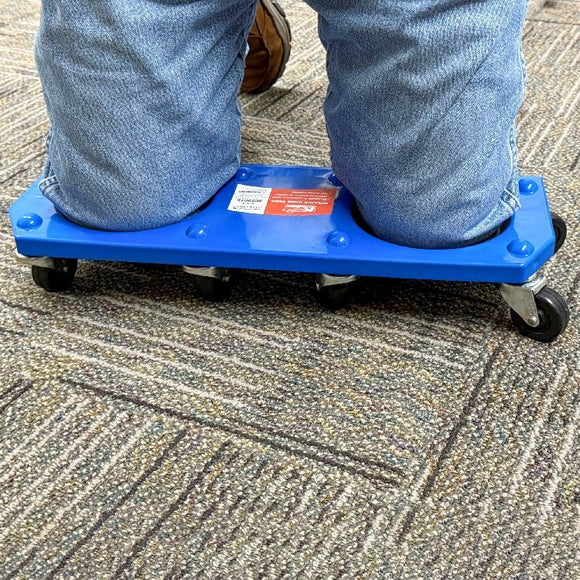 Rolling Kneepads with Eight 2" Swivel Caster Wheels - DRP Tools