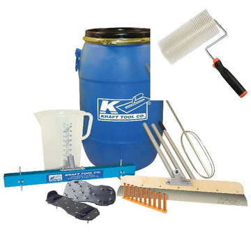 Self - Leveling Tool Kit w/9" Spike Roller - DRP Tools