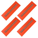 Power Trowel Blades 46" Finish Orange Thunder 6" x 18" 4-PK