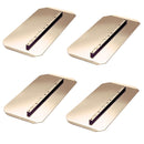 Power Trowel Blades 46" Combination Gold 8" x 18" 4-PK