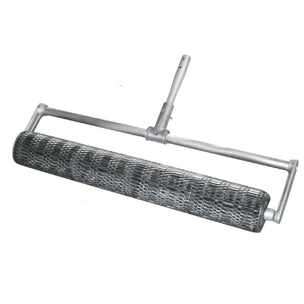 36" Single Roller Tamp with 1-3/8" Button Handle Bracket - 1