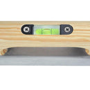 5' BuckEye™ Straightedge 1-1/2" x 1-1/2" with Level Vial Handle - DRP Tools
