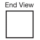 5' BuckEye™ Straightedge 1-1/2" x 1-1/2" with Level Vial Handle - DRP Tools